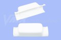 Number Plate Bracket Universal White